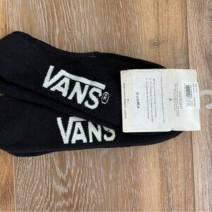 Vans. No Show Socks. Men. 9.5-13. Black. NWT. Pack of 3.